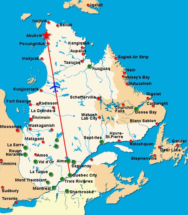 Akulivik Air Charter Directory